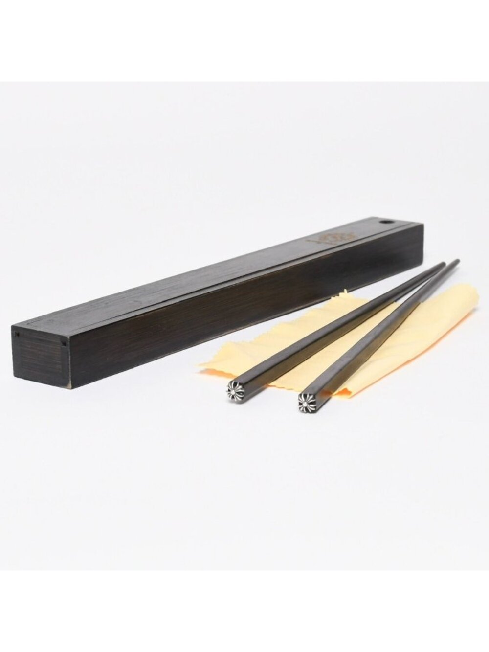 Chrome Hearts Chpstcks Plus Ebony CH Chopstick Wood 925 Sterling Silver